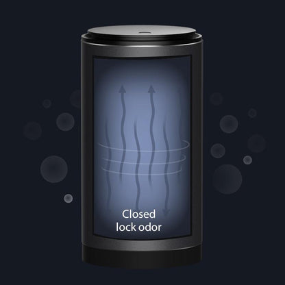 Car Trash Bin Alloy Garbage Can